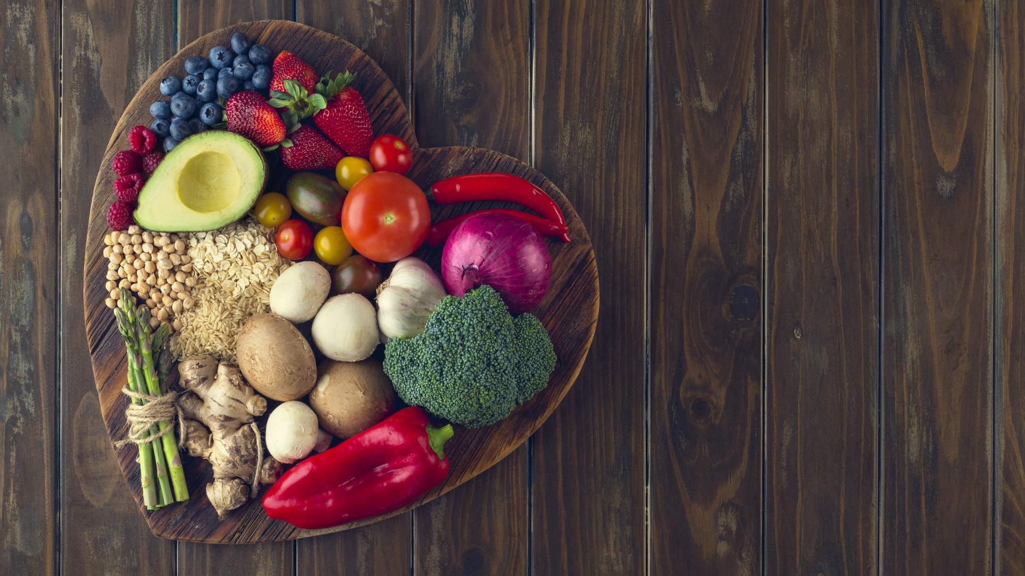 Plant-Based Foods Provide Five Health Benefits