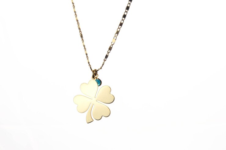 A Touch of Gold: The Elegant and Timeless Appeal of the 14K Gold Four Leaf Clover Necklace