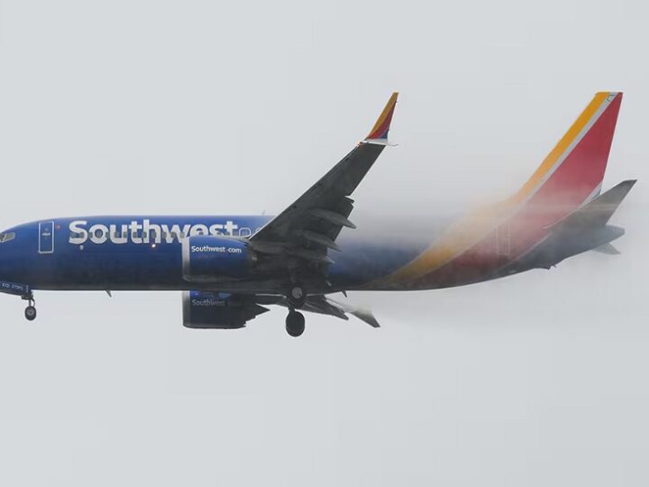 Emergency Evacuation on Southwest Plane After Phone Catches Fire And Seat Goes up in Flames