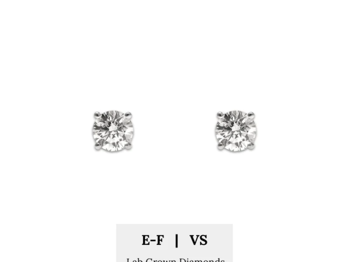 What are the top advantages of purchasing lab-grown diamond earrings