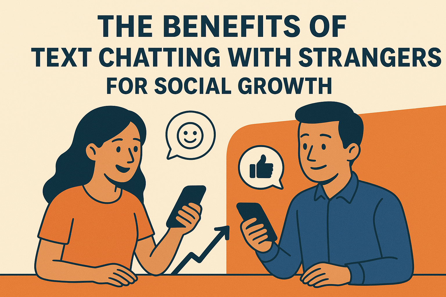 The Benefits of Text Chatting with Strangers for Social Growth