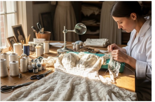 Breathing New Life into a Timeless Treasure: A Guide to Vintage Wedding Dress Restoration