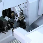 swiss type automatic lathe