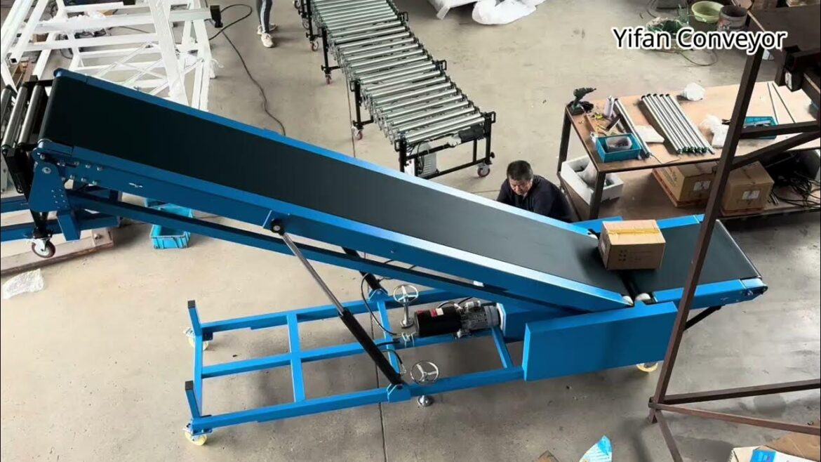 Increasing Productivity With Portable Telescopic Conveyors