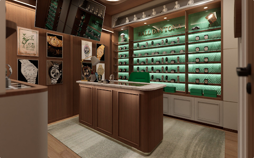 Retail Watch Display